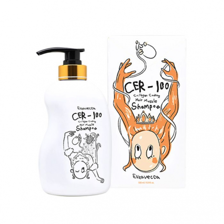 Шампунь для волос с коллагеном CER-100 Collagen Coating Hair Muscle Shampoo