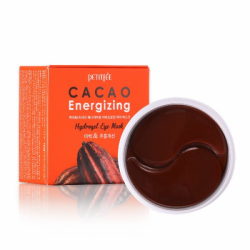 Гидрогелевые патчи с экстрактом какао Petitfee Cacao Energizing Hydrogel Eye Patch