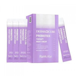 Ночной крем с пробиотиками Farm Stay Derma Сube Probiotics Therapy Night Cream