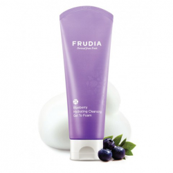 Увлажняющая гель-пенка для умывания с черникой Frudia Blueberry Hydrating Cleansing
