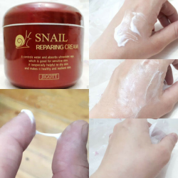 Восстанавливающий крем с муцином улитки JIGOTT Snail Reparing Cream