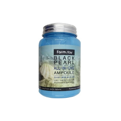 Многофункциональная ампульная сыворотка с экстрактом черного жемчуга Farm stay Black Pearl All In One Ampoule
