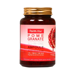 Многофункциональная сыворотка с экстрактом граната Farm stay Pomegranate All-In One Ampoule