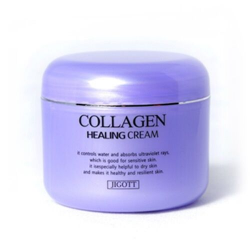 Питательный ночной крем с коллагеном JIGOTT Collagen Healing Cream