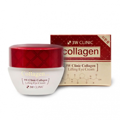 Крем для век с коллагеном 3W Clinic Collagen Lifting Eye Cream