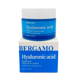 Крем для лица Bergamo Hyaluronic Acid Essential Intensive Cream