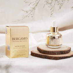Омолаживающая сыворотка с золотом BERGAMO Premium Gold Wrinkle Care Ampoule