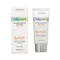 Крем солнцезащитный 3 в 1 Enough 3 In 1 Collagen Sun Cream Spf50 Pa+++