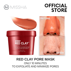 Маска для очищения пор Missha Amazon Red Clay Pore Mask
